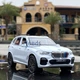 Машинка игрушка BMW X5 детская моделька металлическая коллекционная 16 см Белый (9066278) - изображение 7