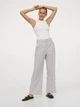 Брюки женские H&M 060988372 38 Светло-серые (6666000320421) - изображение 2