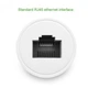 Конектор Ethernet-адаптер соединитель UGREEN RJ45 White NW116 (20391) - изображение 3