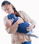 Детский слинг рюкзак для переноски малышей Baby Carrier переноска детская эргорюкзак кенгуру для детей новорожденных до 15 кг 4 положения синий - изображение 2