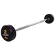 Штанга фіксована пряма резинова Rubber Coated Barbell 20кг Zelart (гриф l-95см) (TA-2685-20) - зображення 1