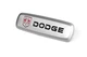 Шильдик алюмінієвий для килимків (1шт) для Dodge - зображення 1