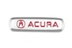 Шильдик алюмінієвий для килимків (1шт) для Acura - зображення 1