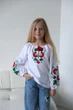 Вышиванка для девочки Piccolo 134 см Калинка Белый - изображение 1