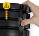 Массажный ролик 4FIZJO 33 x 14 см (валик, роллер) Black (P-5907222931004) - изображение 5