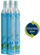 Заправка-обмен 3 баллонов CO2 (425г) SODA@HOME для аппаратов газирования воды, сифонов и содамейкеров СО2 - изображение 1