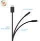 Двойной кабель USB to Type-C для Sony PlayStation 5 (PS5), Xbox Series, Switch 3м для двух устройств - изображение 4