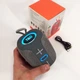 Портативная колонка TG 658 gray с RGB подсветкой - изображение 2