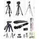 Штатив Yunfeng TRIPOD 3388 пульт ДК для камери та телефону - зображення 4