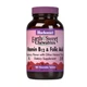 Витамины Bluebonnet Nutrition Витамин В12 и Фолиевая кислота Earth Sweet Chewables Вкус Малины 180 жевательных таблеток - изображение 1