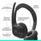 Bluetooth-гарнітура Logitech Zone 300 Wireless Black (DLTT) - зображення 6