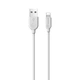 USB - Lightning кабель для iPhone Borofone BX14, 2.4A, Белый, 3m - изображение 4