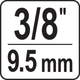 Klucz dynamometryczny Yato 3/8" 6- 30 Nm, 295-316 mm (YT-07730) - obraz 5