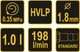 Краскопульт Пневматический HVLP Ø 1.8 мм VOREL (80903) - изображение 2