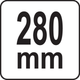 Wiertło koronowe do betonu YATO 68 x 280 mm z prowadnicą, uchwytem SDS+, monolityczne (YT-44033) - obraz 4