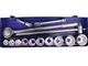 Набор Головок с Трещоткой 3/4" ( 22-50 мм ) 14 шт VOREL (58140) - изображение 3