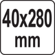 Лопатка на Перфоратор SDS-Max 40 х 280 мм STHOR (23605) - зображення 3