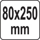 Зубило Для Перфоратора SDS-Plus 80 х 250 мм CrMo YATO (YT-47212) - изображение 5