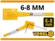 Арматурогиб Стержней Ø 6-8 мм VOREL (49800) - изображение 2