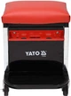 Подкатной Стул Автослесаря 150 кг (530 x 470 х 360 мм) 4 Колеса YATO (YT-08790) - изображение 3