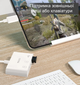 Переходник тайп си на юсб картридер otg адаптер type c на usb кард ридер sd для флешки на телефон GS16 - изображение 5