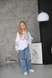Вышиванка для девочки Piccolo 158 см Колокольчики Белый - изображение 4