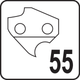 Цепка на Бензопилу 40 см 3/8" 55Z YATO (YT-849529) - изображение 7