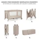 Манеж-ліжко Kinderkraft Joy 2 Beige, 5902533925124 - зображення 6