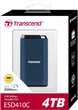 SSD dysk Transcend External ESD410C 4TB USB Type-C 3D NAND TLC (TS4TESD410C) - obraz 5