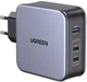 Зарядное устройство UGREEN CD289 140W 2xType-C PD, USB-A GaN Wall Charger + Type-C PD Cable Grey (90549) - изображение 2