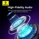 Наушники проводные с микрофоном Baseus Encok Hz11 Wired Earphones A00164200213-Z1 Hi-Fi Audio/AUX 3,5 мм Черный (26600) - изображение 9