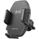 Автодержатель с беспроводной зарядкой BOROFONE BH213 Adelante wireless fast charging car holder(air outlet) Black - изображение 1