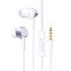 Наушники ведущие с микрофоном Baseus Encok Hz11 Wired Earphones A00164200213-Z1 Hi-Fi Audio/AUX 3,5 мм Белый (26600) - изображение 1