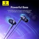 Навушники провідні з мікрофоном Baseus Encok Cz11 Wired Earphones A00164300113-Z1 Hi-Fi Audio/Type-C Чорний (26601) - зображення 9