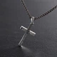 Серебряный крестик с чернением 132700ч Онікс - изображение 5