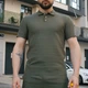Поло Intruder Flax льняное хаки размер 2XL - изображение 1