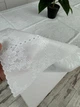 Скатерть виниловая с ажурным узором 110*140 см 1506-w-3 - изображение 4