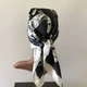 Жіноча хустка бандана шарф пов'язка на шию сумку голову Honey Fashion Accessories чорний (12-173) - зображення 2