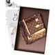 Жіноча хустка бандана шарф пов'язка на шию сумку голову Honey Fashion Accessories коричневий (12-175) - зображення 3