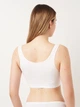 Бюстгальтер без косточек бесшовный Siela BASIC TOP L/XL Белый (4823116924277) - изображение 2