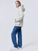 Худи оверсайз мужское H&M 061099512_grey S Серое (6666000321145) - изображение 4