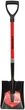 Лопата совкова Vitals Master з фібергласовим руків\'ям 275х230х1020 мм - зображення 1