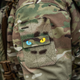 Нашивка M-Tac Cat Eyes Laser Cut Multicam/Yellow/Blue/GID - изображение 10