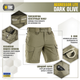 Шорты M-Tac Aggressor Short Dark Olive L - изображение 2