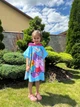 Детское пляжное полотенце пончо Euroswan Peppa Pig Свинка Пеппа 60х120 см с капюшоном для девочки 3-7 лет - изображение 2