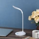 Cвітлодіодна настільна LED лампа USB з акумулятором, сенсорна регульована яскравість, біле світло. Pink - зображення 10