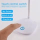 Cвітлодіодна настільна LED лампа USB з акумулятором, сенсорна регульована яскравість, біле світло. Pink - зображення 11