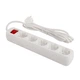 Сетевой фильтр удлинитель Power filtr 2.0м СolorWay 5 розеток White (CW-PSEA52W) - изображение 3