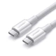 Кабель UGREEN US300 USB 2.0 Type-C MM 2м 20V 5A 100W White (60552) - изображение 1