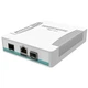 Коммутатор Mikrotik CRS106-1C-5S 5 портовый 400Mhz/128Mb 5xSFP 1xCombo White - изображение 2